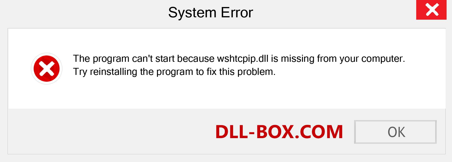  wshtcpip.dll file is missing?. Download for Windows 7, 8, 10 - Fix  wshtcpip dll Missing Error on Windows, photos, images